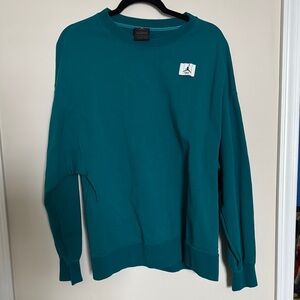 Nike Jordan Teal Crewneck size M